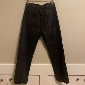 Agolde 90’s Jeans - Like new, size 26, color: photogram (black)